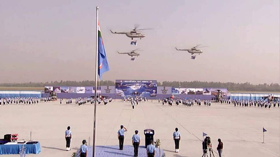 IAF parade on its 89th anniversary 