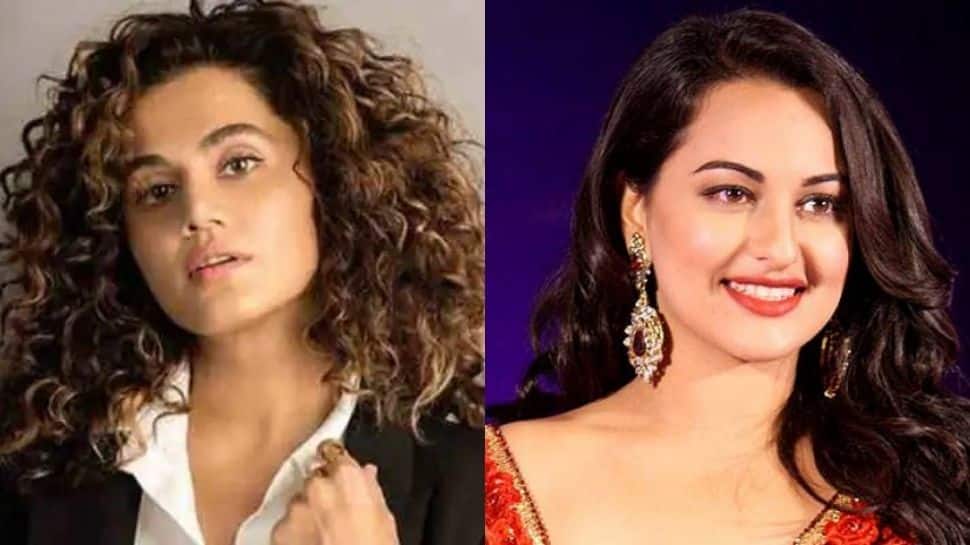 Taapsee Pannu reacts to Sonakshi Sinha&#039;s comment on star kids losing out on films!