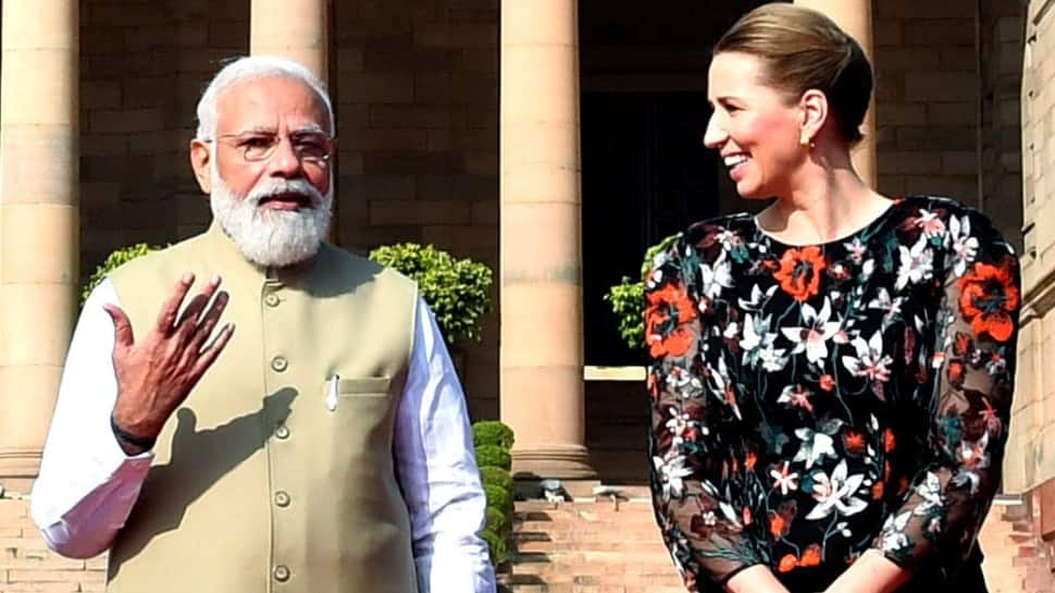 PM Modi is an inspiration for rest of the world, says Danish PM on her three-day India visit | India News | Zee News