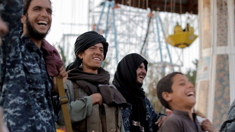 Celebrating Taliban's comeback at amusement park