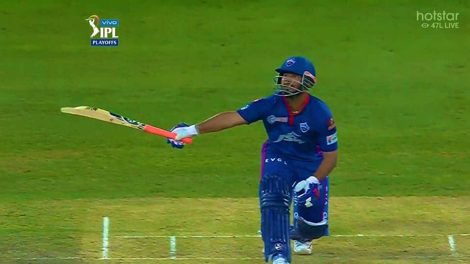 IPL 2021: Rishabh Pant smashes one-handed six, CSK want 173 to win thumbnail