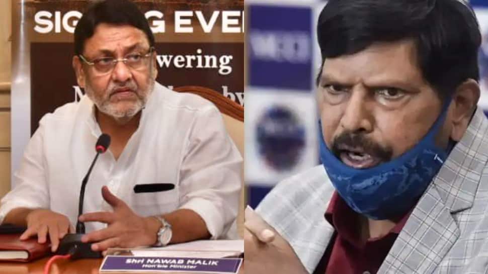 NCB has no connection with BJP: Ramdas Athawale refutes Nawab Malik's allegations