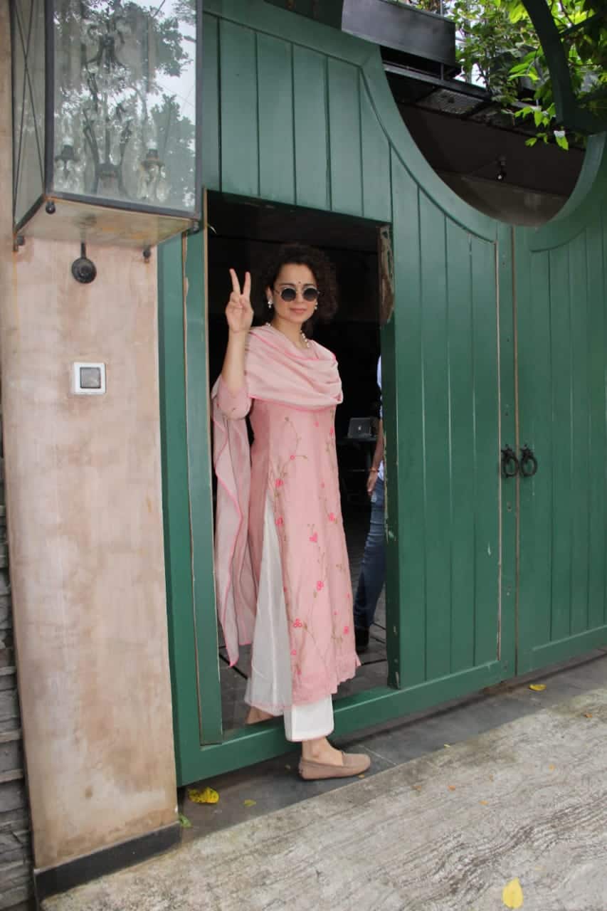 Kangana has been vocal about supporting Indian textile industry