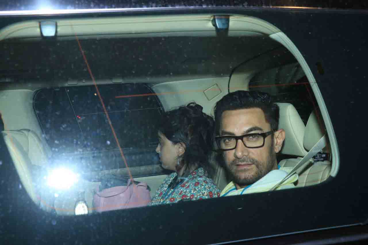 Aamir Khan spotted with daughter Ira Khan