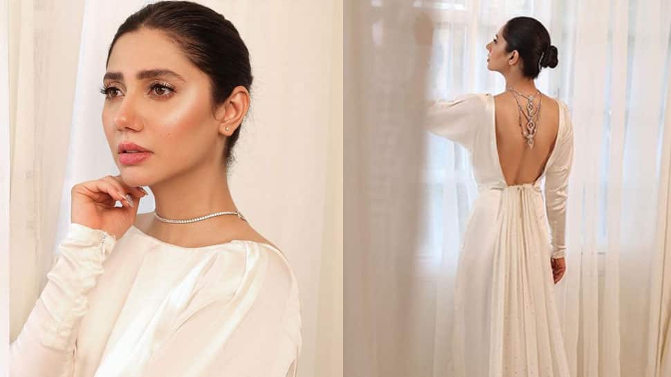 Pakistani actress Mahira Khan stuns in backless gown, leaves netizens SPEECHLESS - In pics