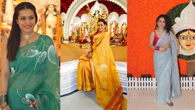 Bollywood stars at Durga Puja 2021 celebrations in Mumbai