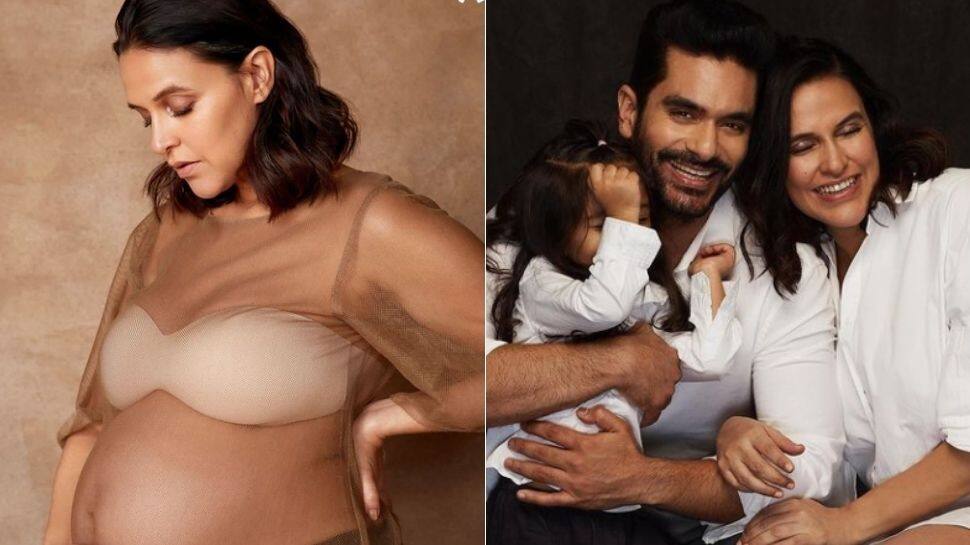Neha Dhupia reveals she was 'working through labour and contractions' during second pregnancy!