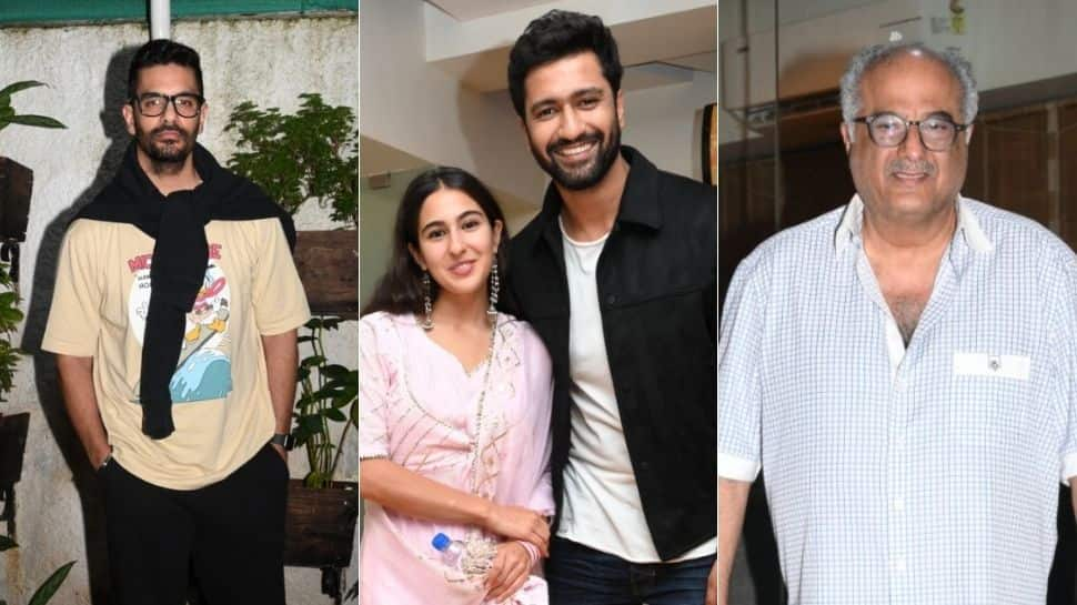 Vicky Kaushal&#039;s &#039;Sardar Udham&#039;: Boney Kapoor, Sara Ali Khan, others attend film screening