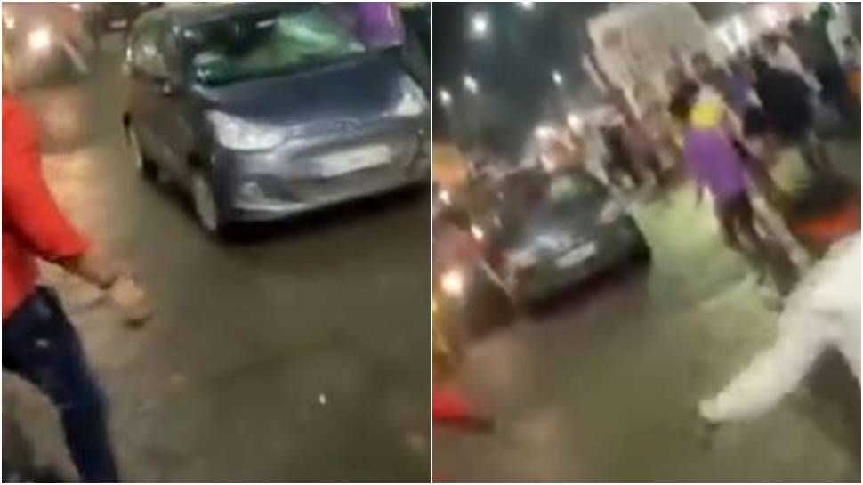 After Chhattisgarh, speeding car mows down devotees at Durga procession in MP - Watch