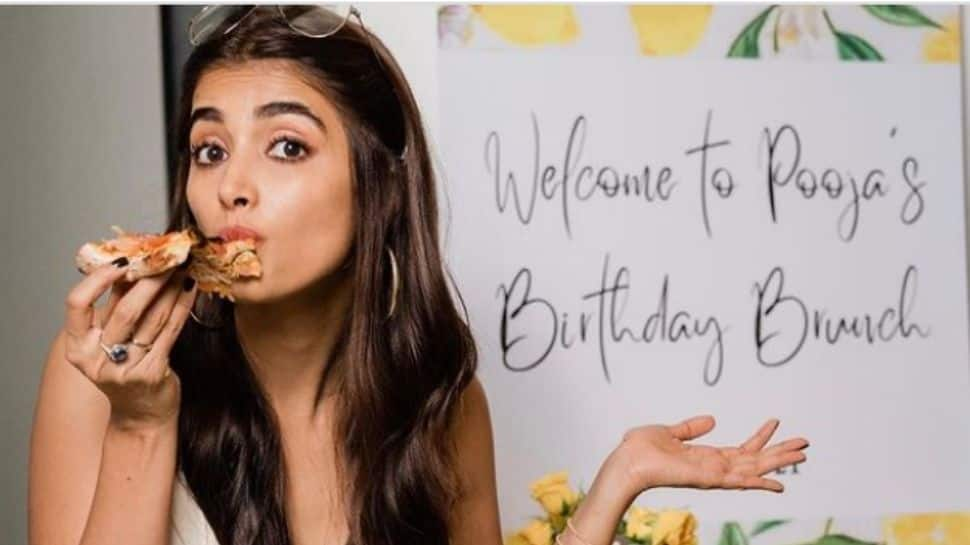 Inside Pooja Hegde&#039;s elegant lemon-themed birthday brunch with friends - Pics