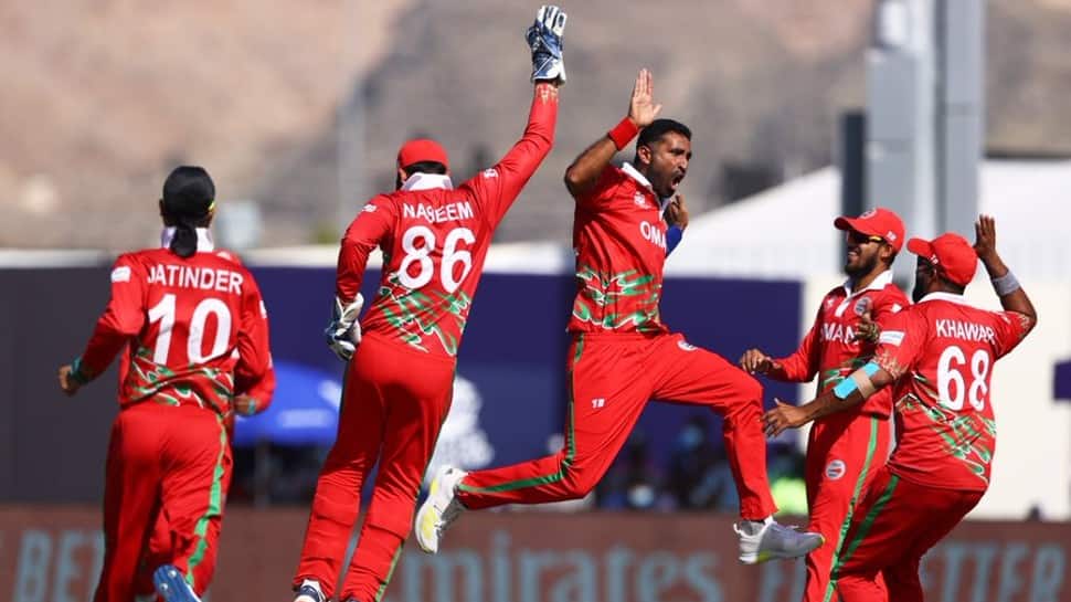 T20 World Cup 2021: Zeeshan Maqsood, Jitender Singh star as Oman thrash PNG by 10 wickets