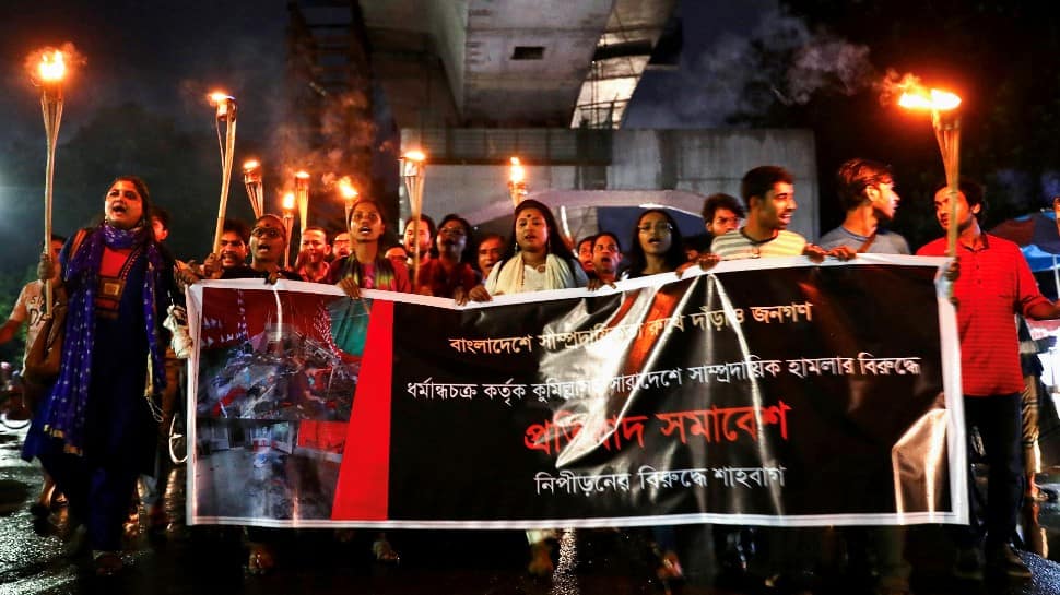 Bangladesh police arrest about 450 people over violence against Hindus