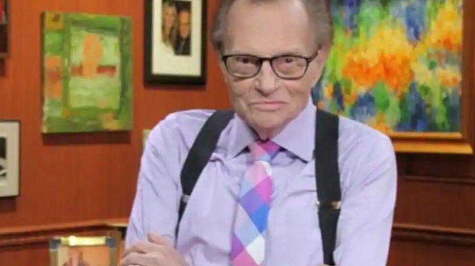 Larry King, journalist and radio host