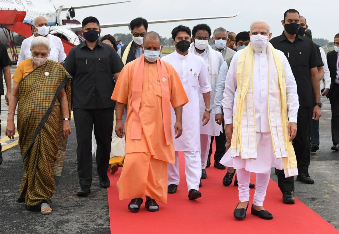 PM Modi at Kushinagar International Airport