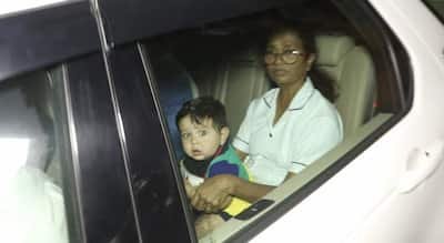 Kareena's son Jeh attends birthday bash