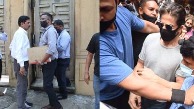 SRK meets son in jail, NCB reaches Mannat