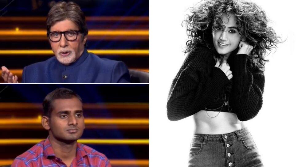 KBC 13: Contestant quizzes Amitabh Bachchan on Taapsee Pannu&#039;s favourite dish, actress says THIS!