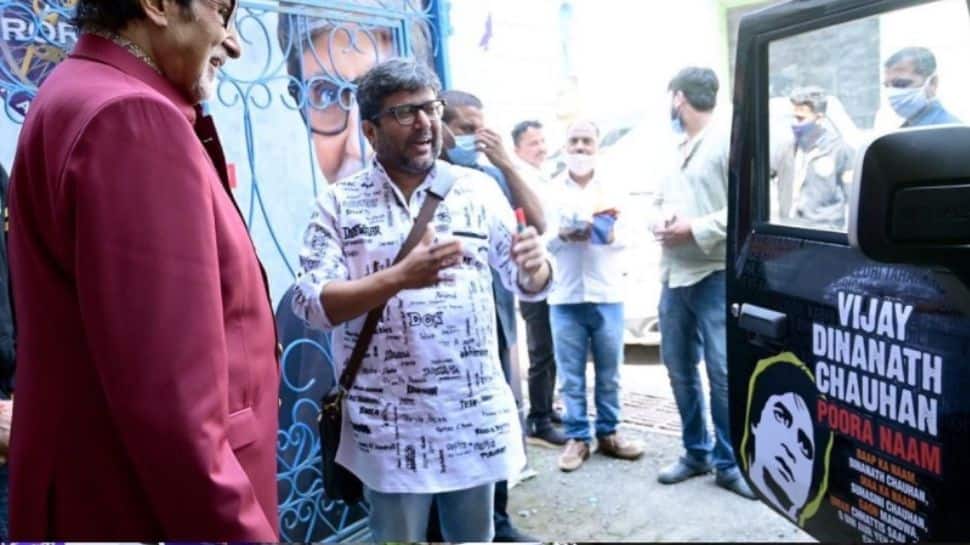 Meet Amitabh Bachchan&#039;s fan who painted his car, shirt with megastar&#039;s iconic dialogues!