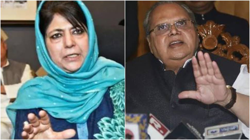 PDP sends legal notice to former J&amp;K governor Satya Pal Malik for &#039;defamatory&#039; remarks against Mehbooba Mufti