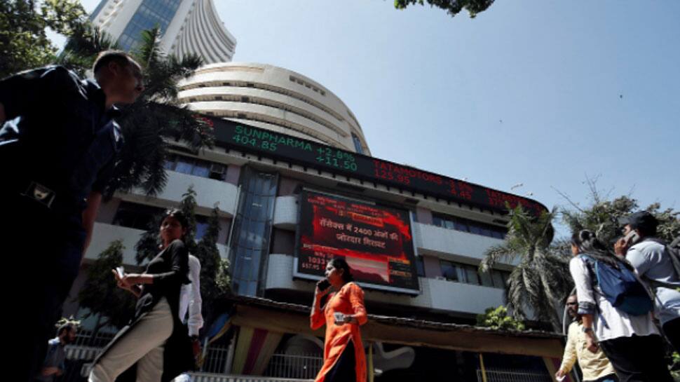 Sensex falls 102 points, Nifty tests 18,100