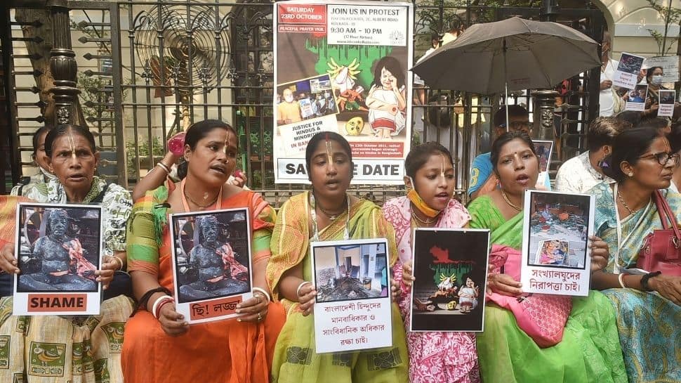 Stop Violence Against Hindus In Bangladesh: ISKCON Devotees Across ...