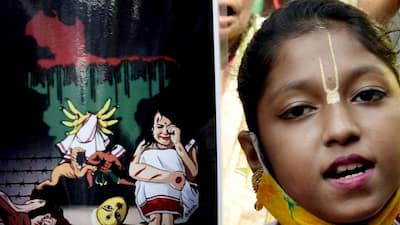 Kolkata's ISKCON devotees come together to denounce Bangladesh violence