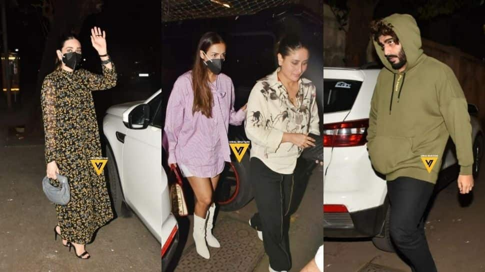 Arjun Kapoor, Kareena, Karishma attend Malaika Arora birthday bash at her mom’s residence – See Pics!