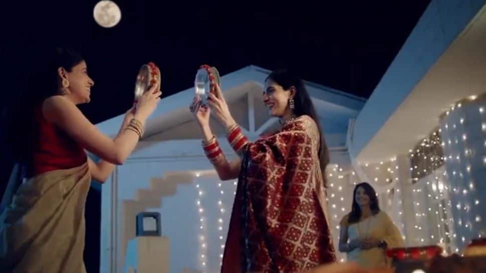 Daburs New Ad On Karwa Chauth Featuring Same Sex Couple Sparks Controversy On Social Media