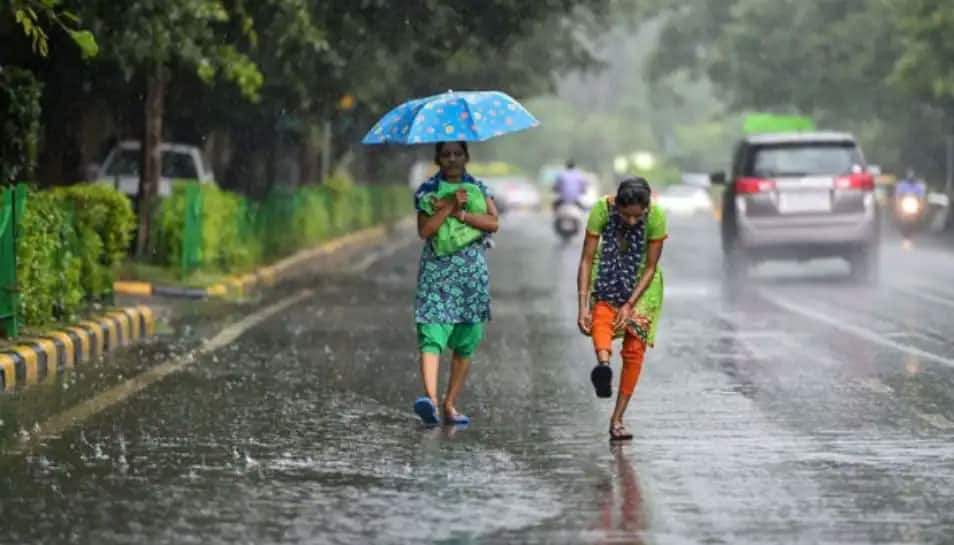 Delhi-NCR receives light rainfall on Karwa Chauth, AQI &#039;moderate&#039;  