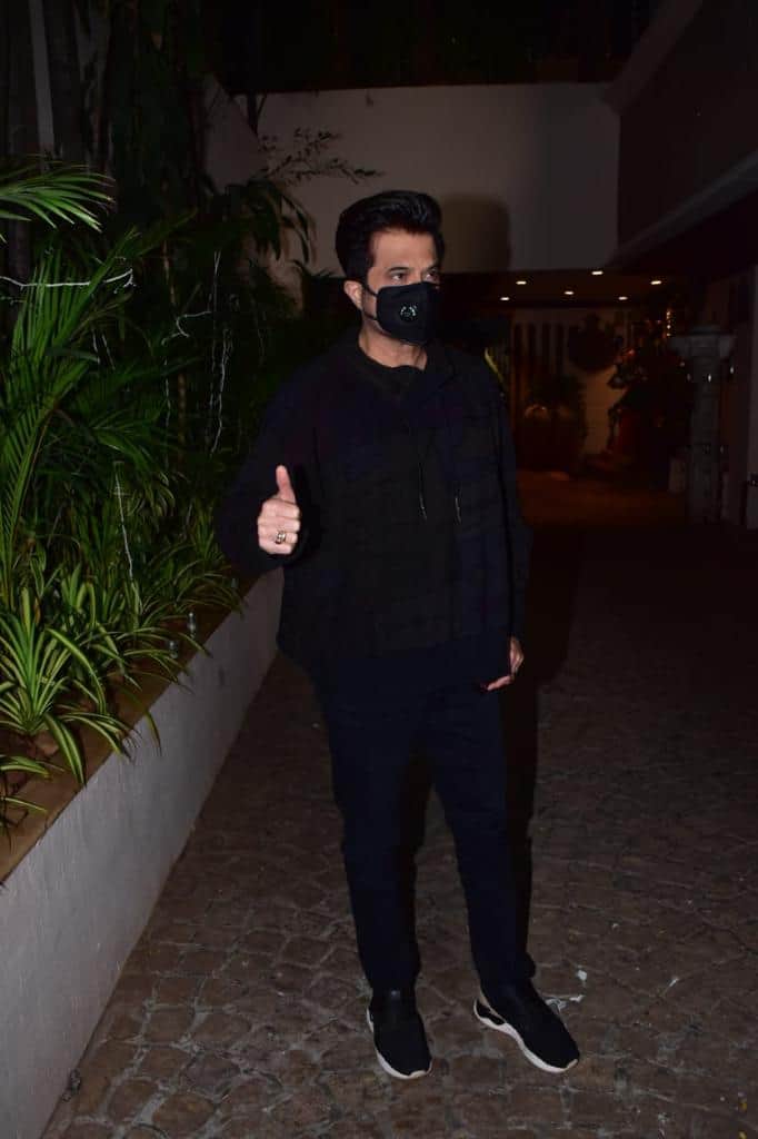 Anil Kapoor poses for the paps