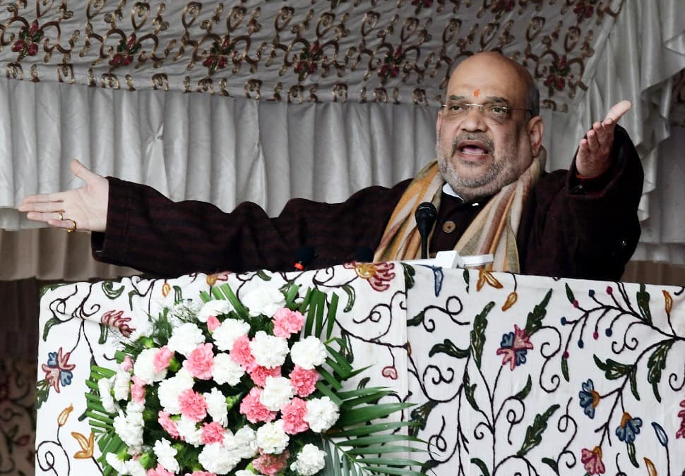 Amit Shah address public gathering