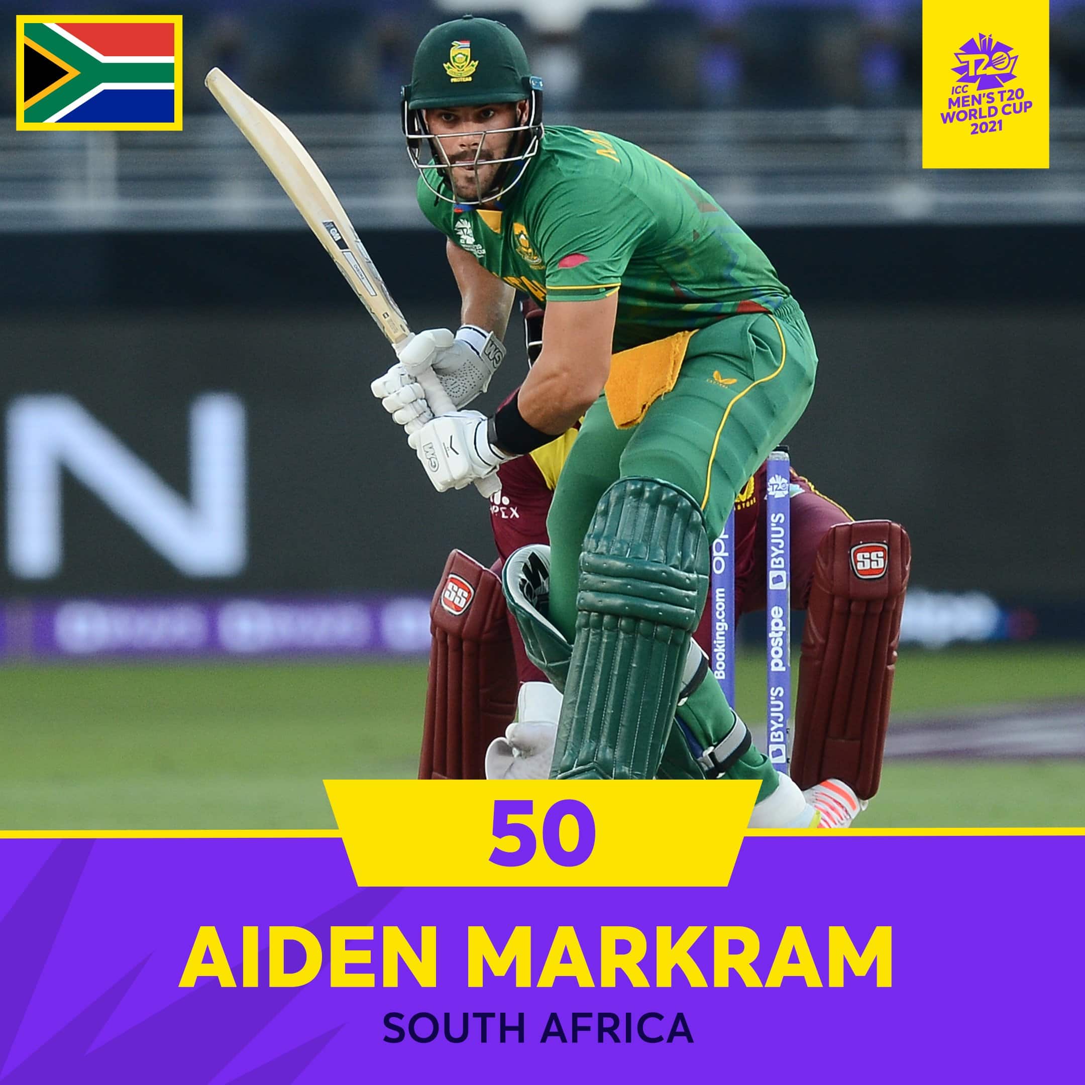 South Africa batsman Aiden Markram