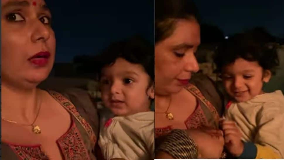 Viral alert! Toddler doesn&#039;t want to eat roti-sabzi, dal-chawal, he wants cake - Watch cute video