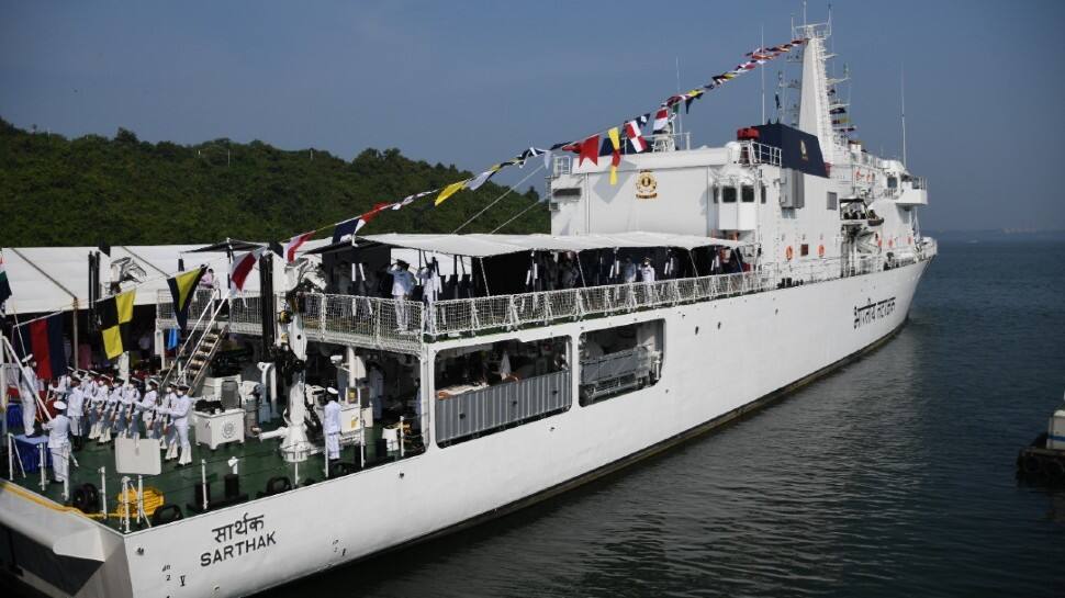 Indian Coast Guard’s new 105-metre vessel ‘Sarthak’ to be stationed at Gujarat