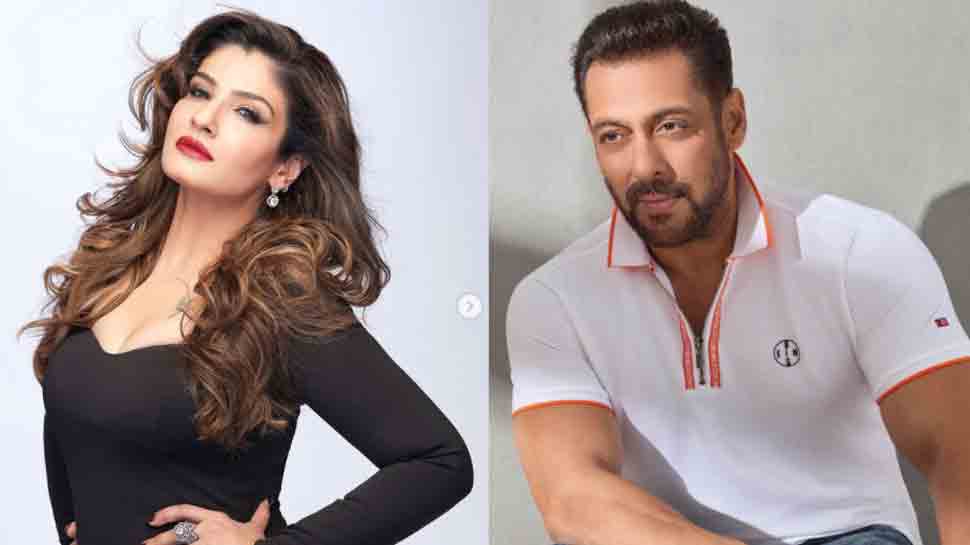 When Salman Khan fought with Raveena Tandon on film sets, vowed to never work with her again