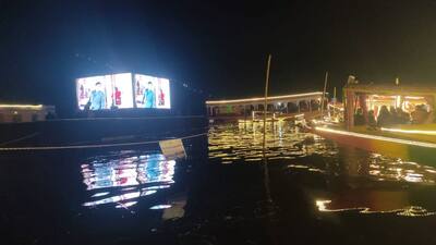 ‘Floating Theatre’ at Srinagar's Dal Lake