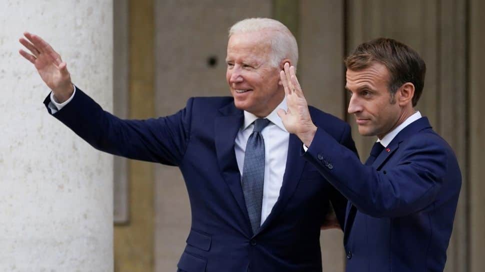 Trust is like love, it must be earned, says France’s Emmanuel Macron after Joe Biden meet in Rome 