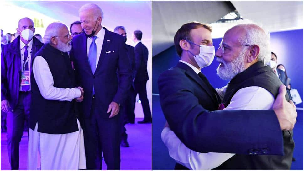 PM Modi met Joe Biden, Emmanuel Macron and other world leaders