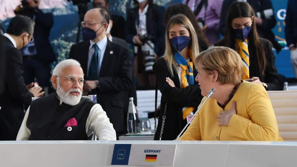 PM Modi meets German Chancellor Angela Merkel on sidelines of G20 Summit