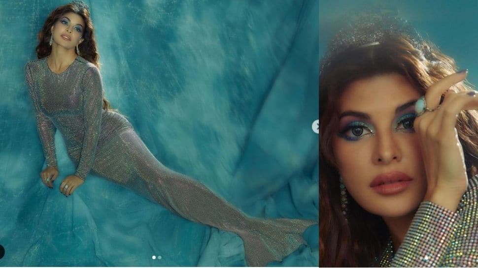Jacqueline Fernandez turns mermaid princess for Halloween 2021