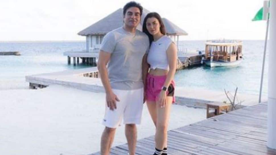 Arbaaz Khan enjoys Maldives vacay with ladylove Giorgia Andriani, fans say 'looks like you're hitting the gym hard'