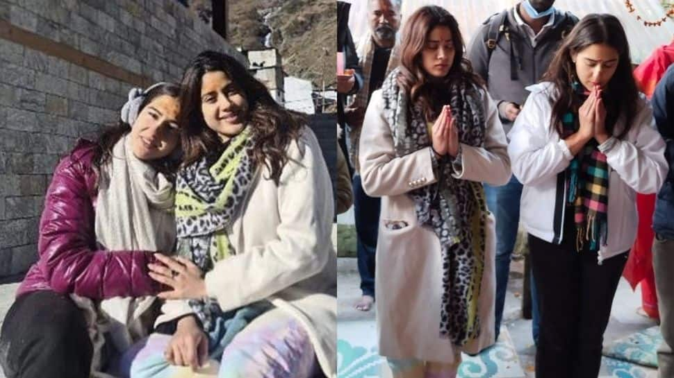 Sara Ali Khan, Janhvi Kapoor&#039;s Kedarnath trip pictures take internet by storm!