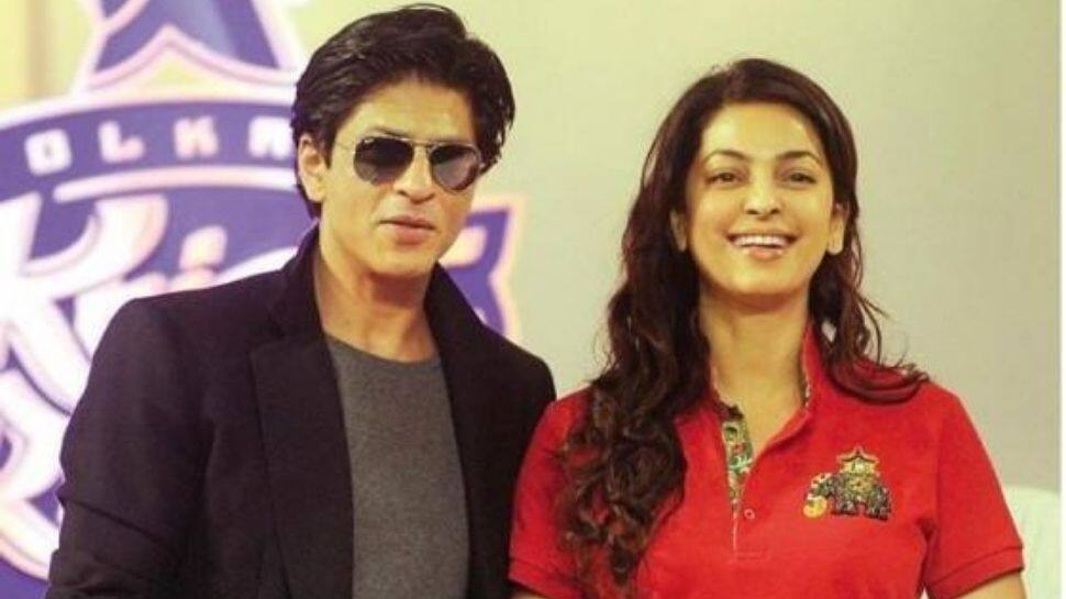 Juhi Chawla commemorates SRK&#039;s birthday by pledging 500 trees in his name