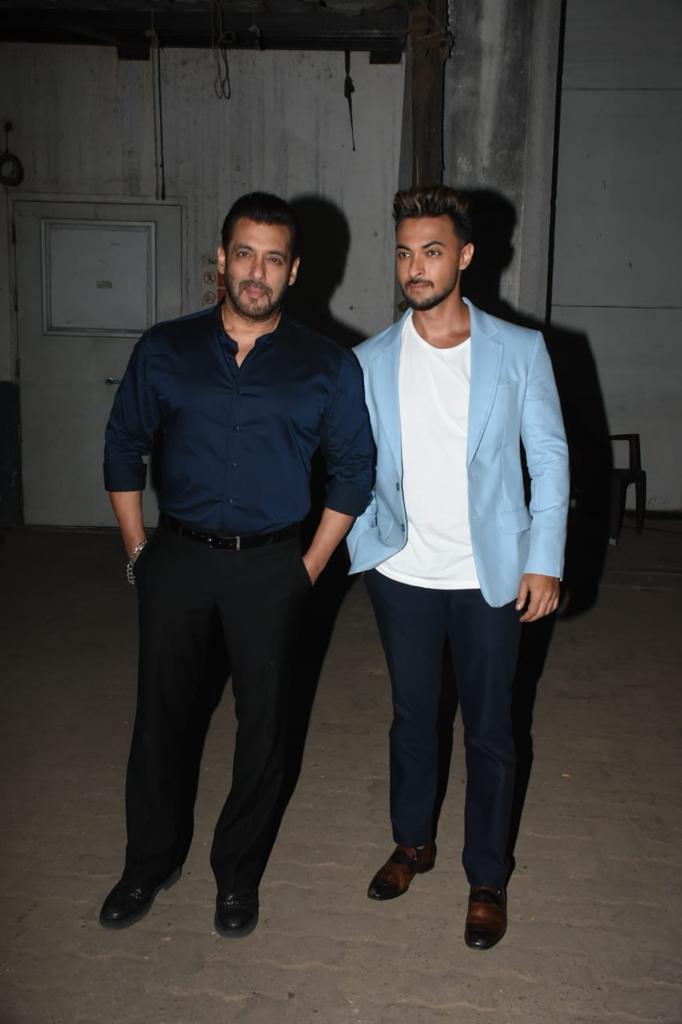 Salman Khan and Ayush Sharma