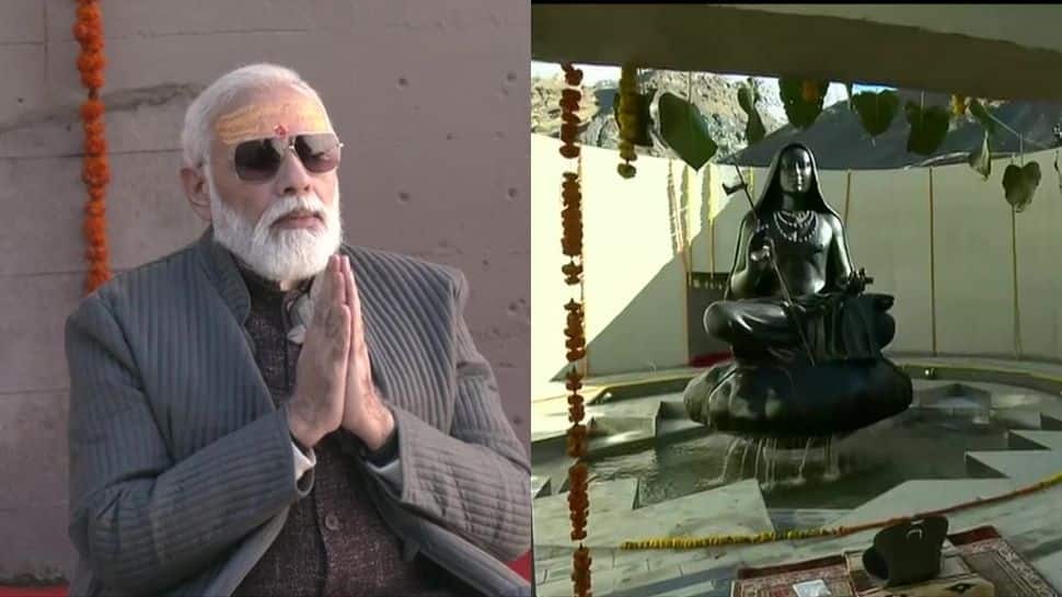 PM Narendra Modi unveils statue of Adi Shankaracharya at Kedarnath