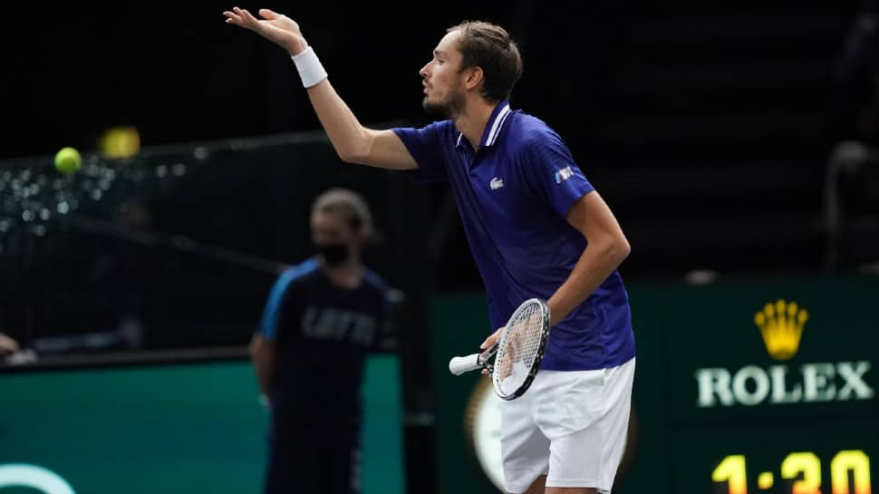 Paris Masters: World No.2 Daniil Medvedev joins Novak Djokovic and Alexander Zverev in quarter-finals