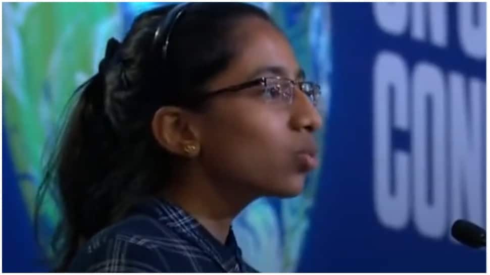 ‘I am the future’: 15-year-old Vinisha Umashankar impresses everyone at COP26