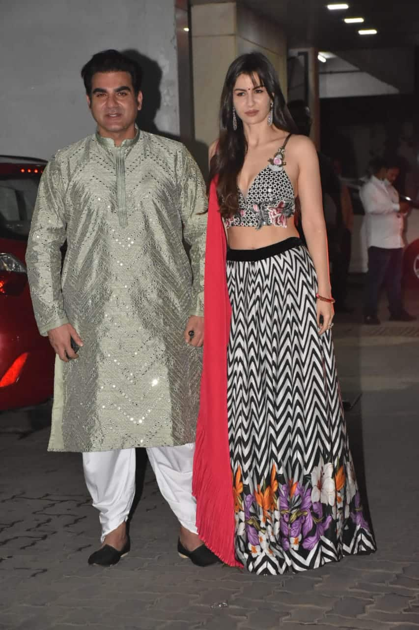 Arbaaz Khan at brother's Diwali bash