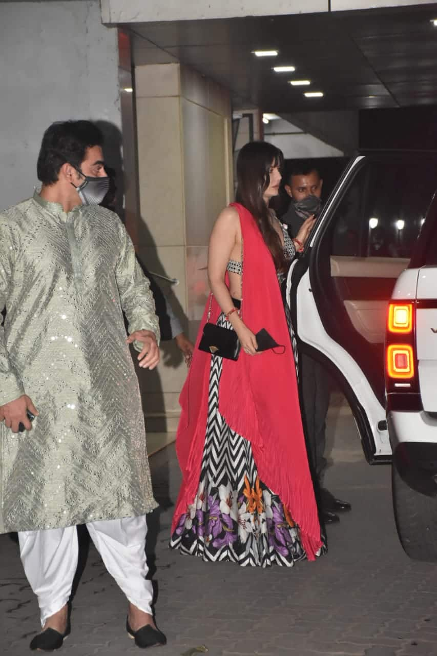 Arbaaz Khan attends Diwali bash