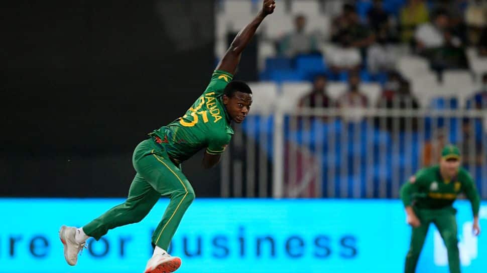 WATCH: Kagiso Rabada becomes only fourth bowler to take hattrick in T20 World Cup